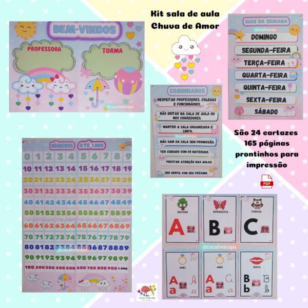 Kit Chuva de Amor