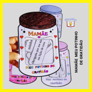 Potinho Mamãe Gratidão