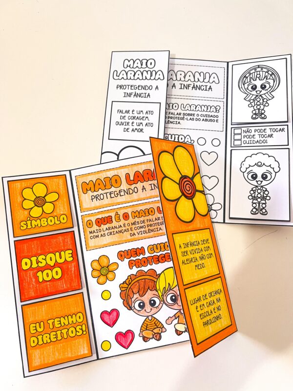 Lapbook Maio Laranja